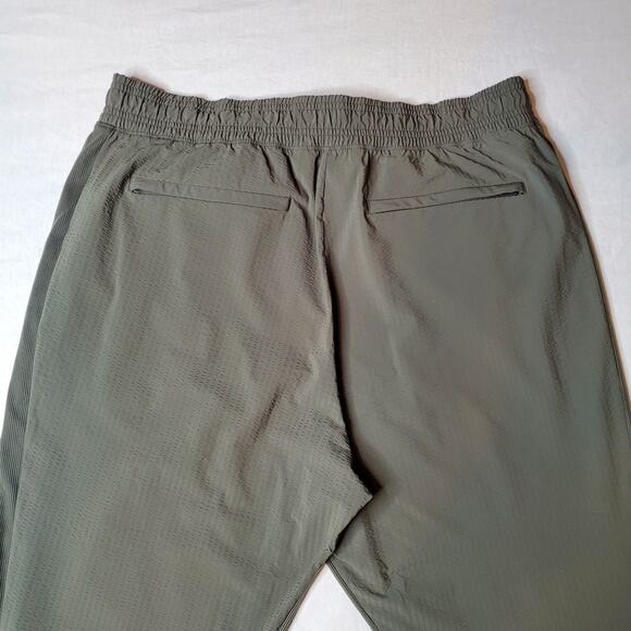 Athleta Women's Size 16 Brooklyn Textured Jogger Pant Green 566689 - Picture 6 of 8